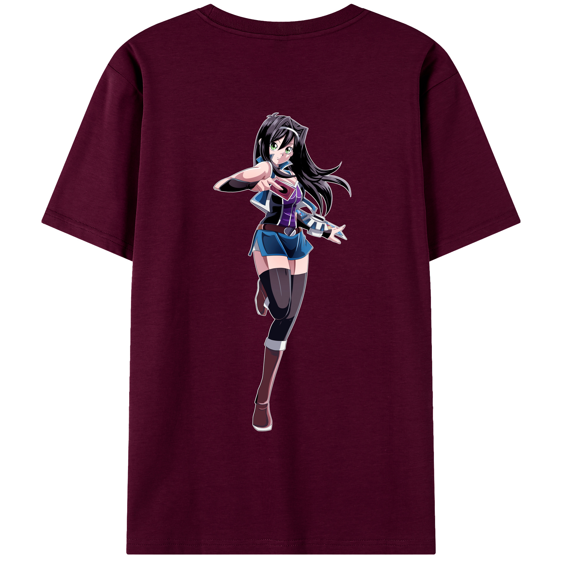 （画像用） 遊☆戯☆王 Yu-Gi-Oh! レディース半袖Tシャツ(バックプリント)